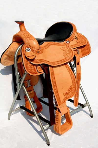 Draft Horse Western Show Saddle